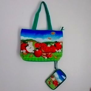 September Designer's Grocery Bag With Wallet